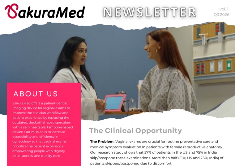 SakuraMed Newsletter Vol. 1 cover